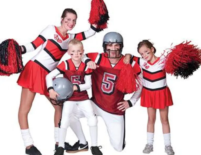 Kinderkostuum Cheerleader Angie - Maat 152