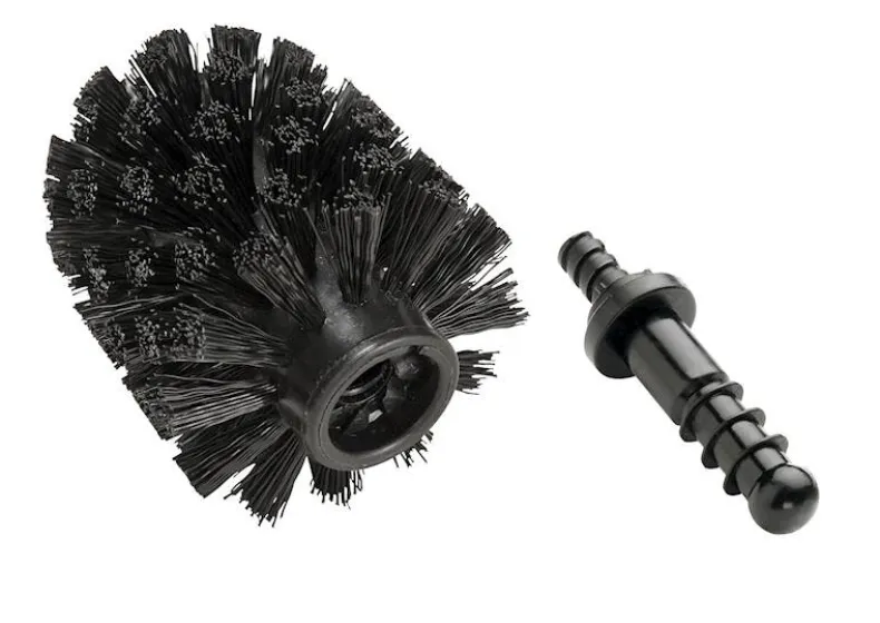 Vervang wc-borstel 75 mm zwart