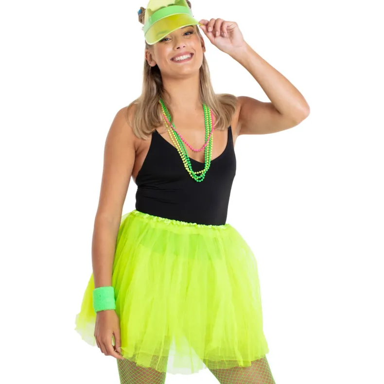 Zonneklep Fluo Groen