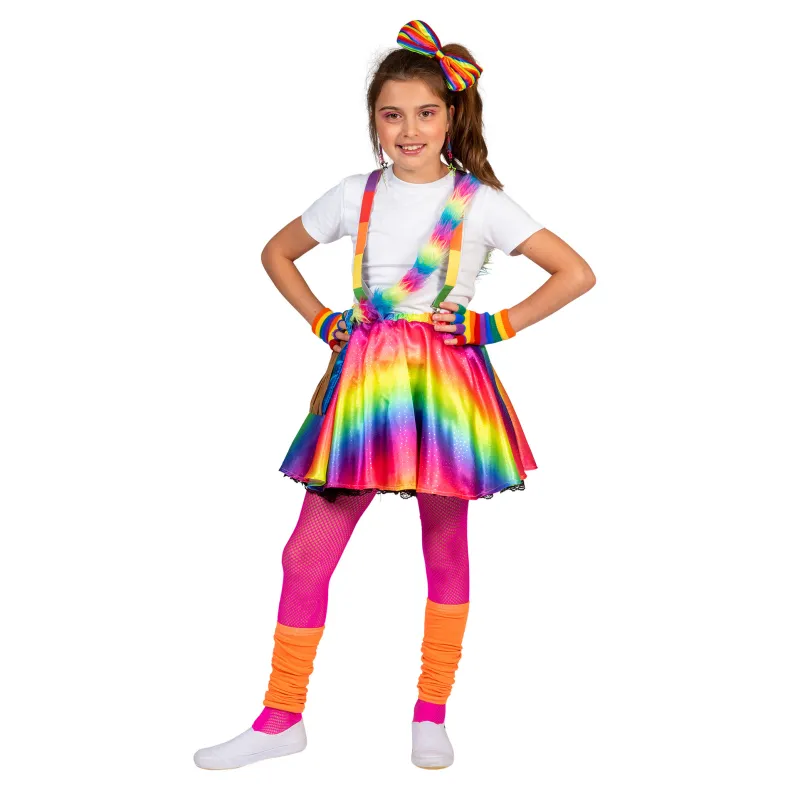 Pride Regenboog Rok Skirt Rosy Meisje - One Size