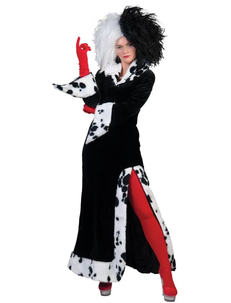 Kostuum Jurk Cruella De Vil - Maat 36/38