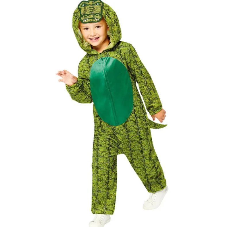 Krokodillenpak Onesie Kind - 10-12 jaar