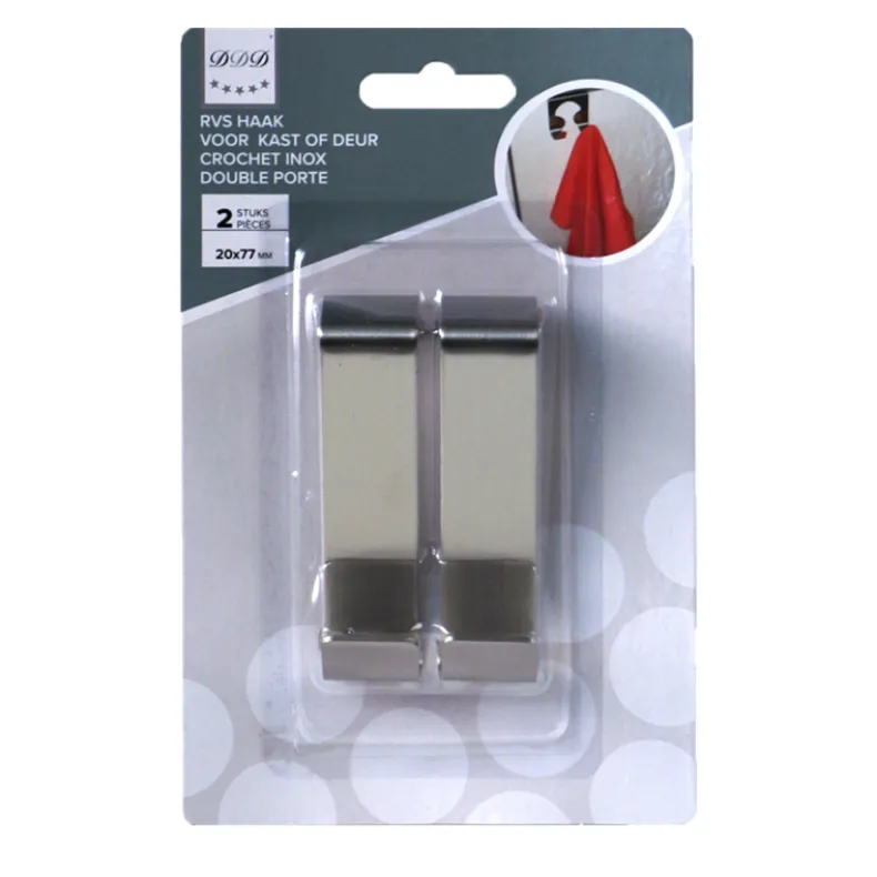 RSV haak op kast/deur 2 stuks