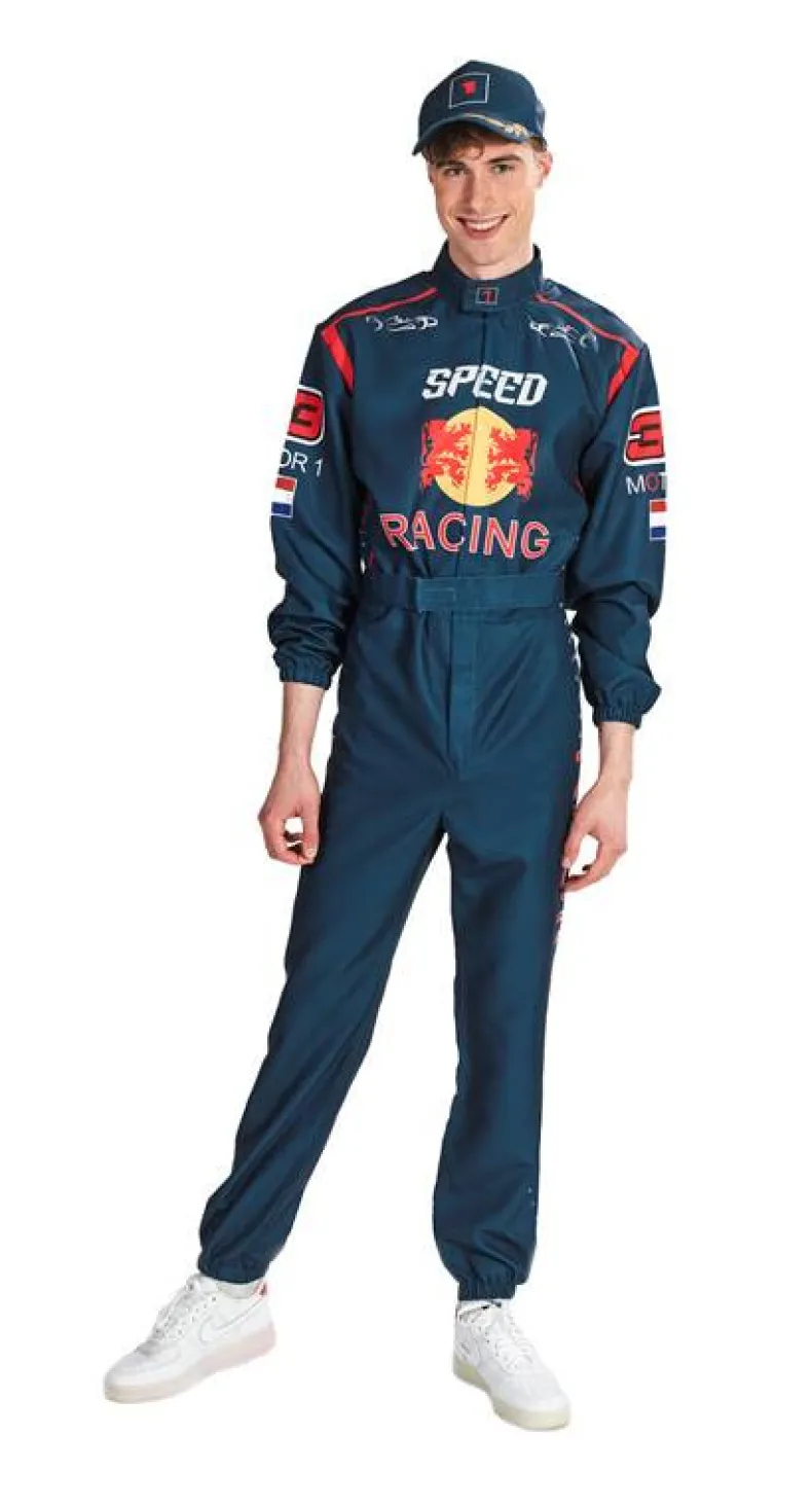 Racepak Car Racer - Blauw - Maat 52