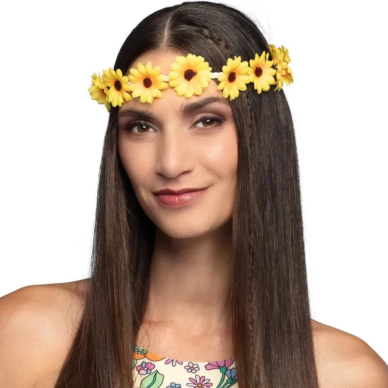 Hoofdband Zonnebloemen