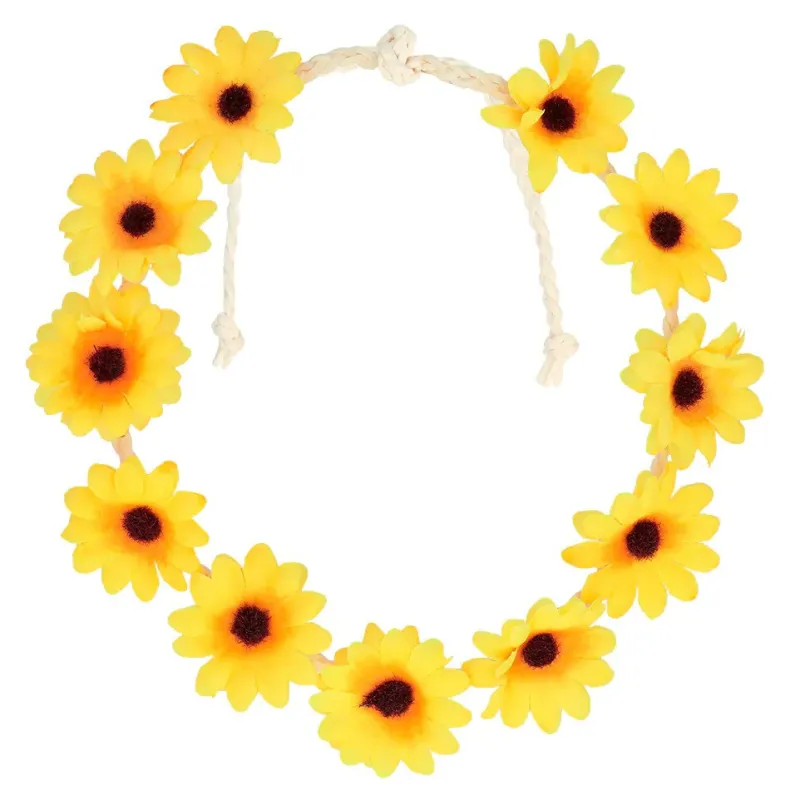 Hoofdband Zonnebloemen