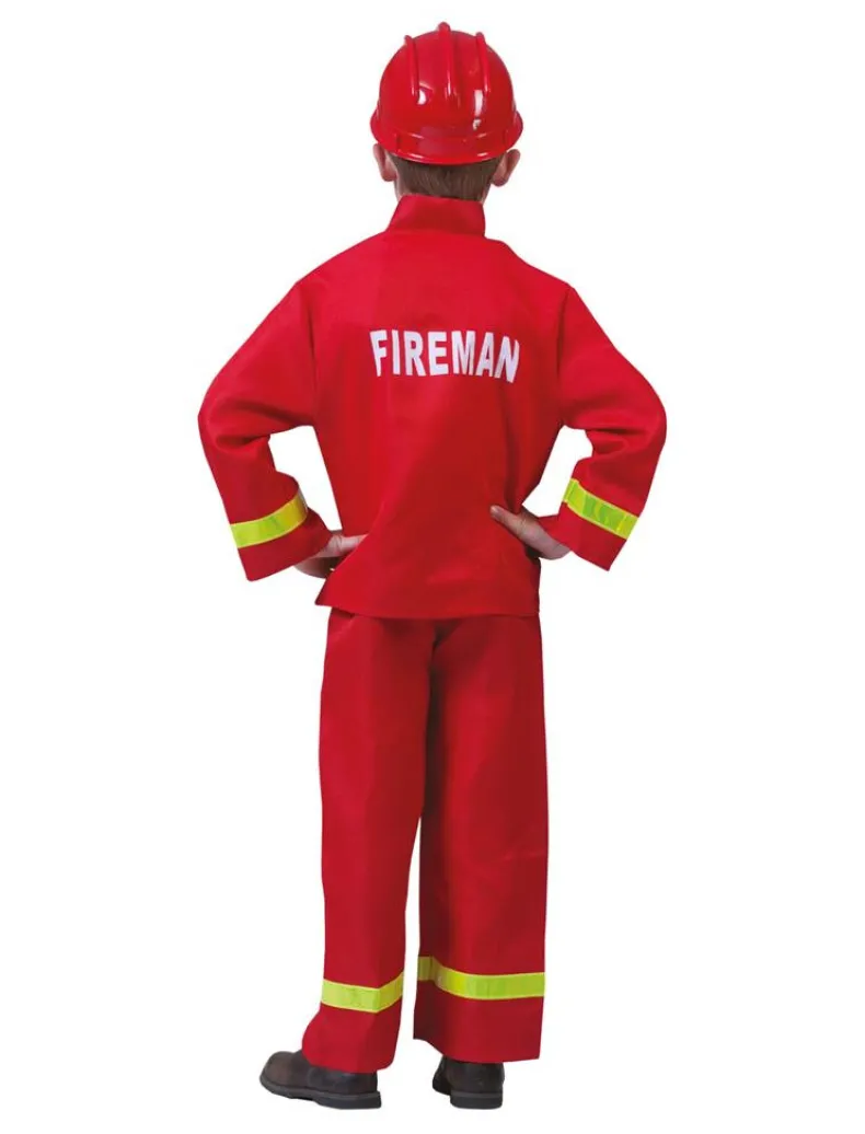 Kinderkostuum Brandweerman Sam - Maat 140