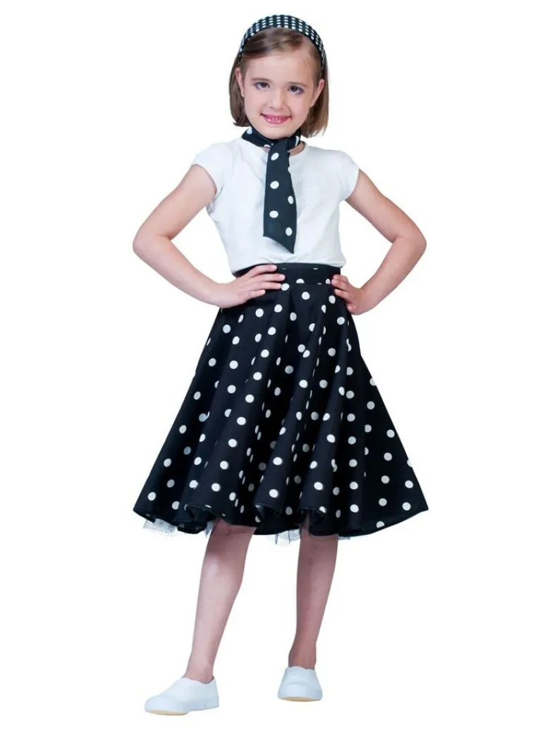 Rock'N Roll Rok Zwart - One Size