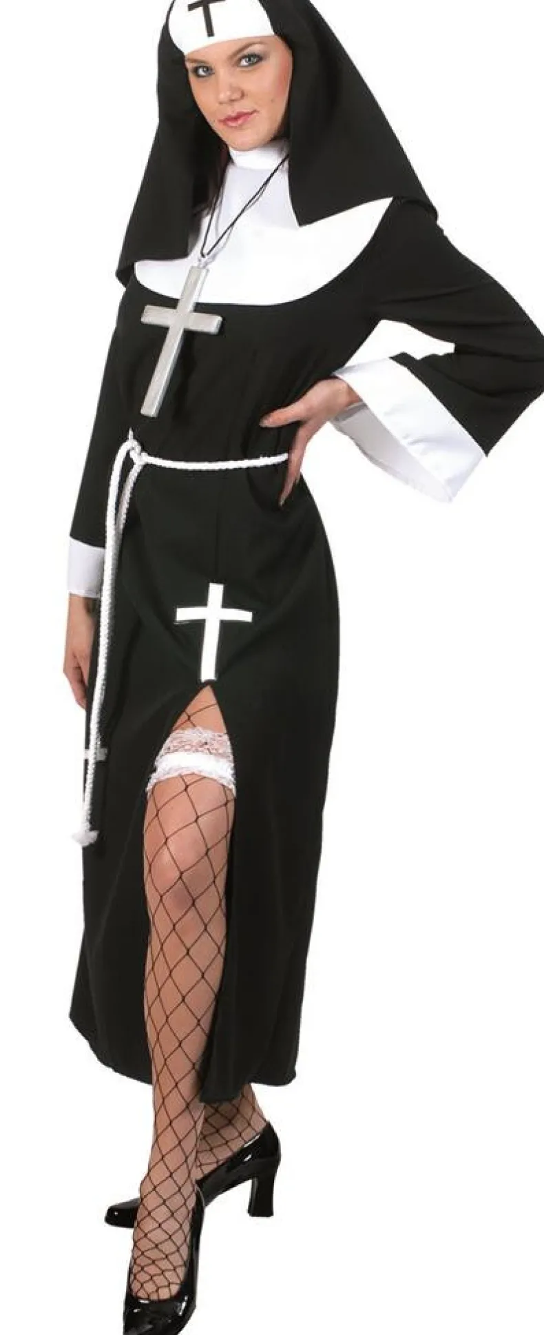 Kostuum Verkleedjurk Non Frederica - Maat 44/46