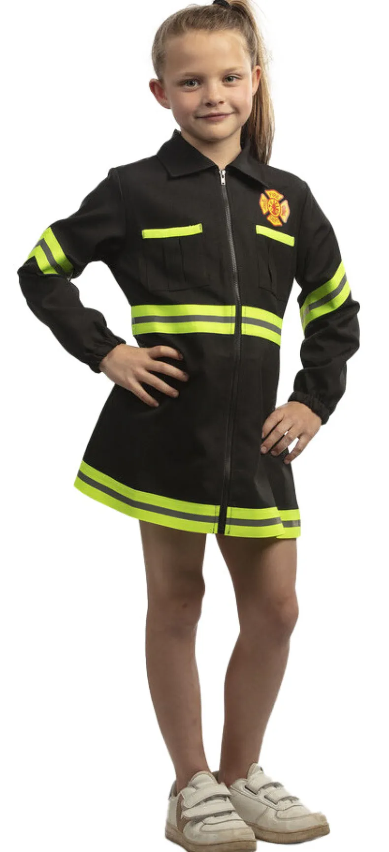 Kinderkostuum Brandweer Meisje - Maat 140