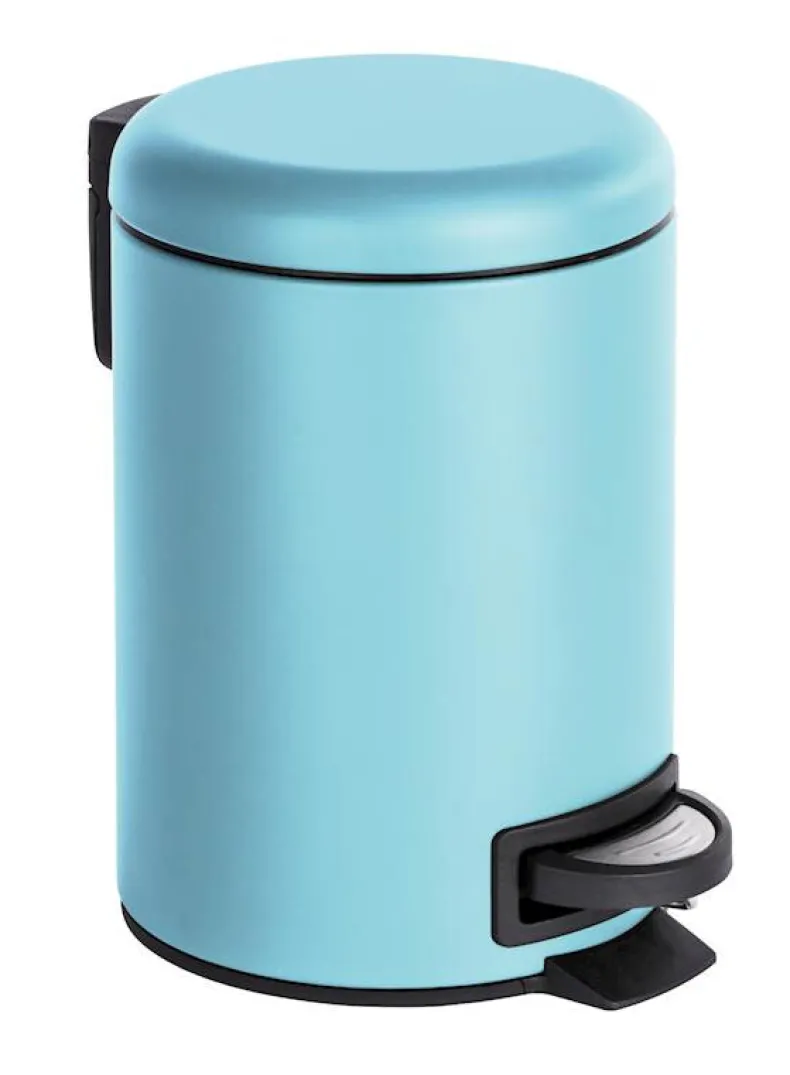 Afvalemmer Leman lichtblauw 3 L