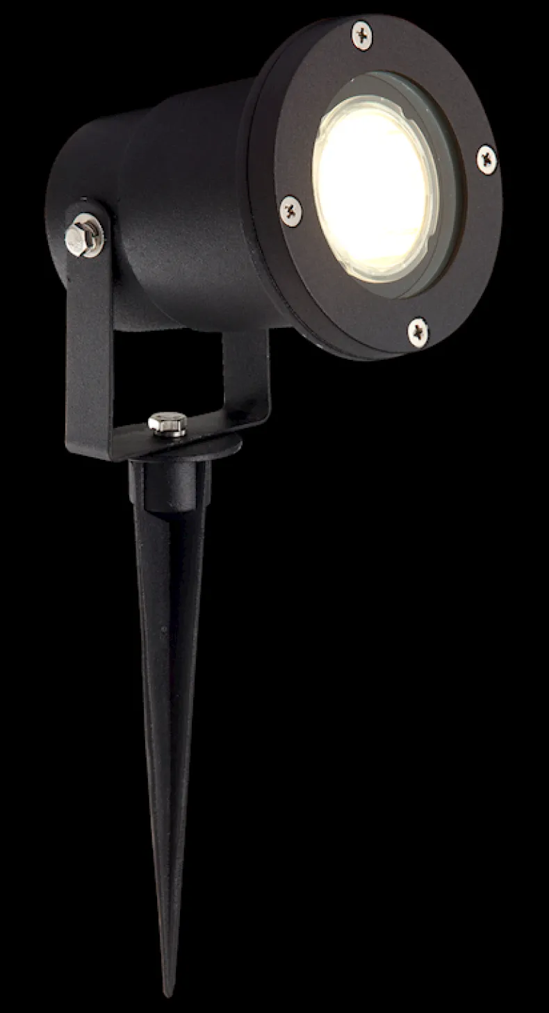 Janko spike spot led 3W zwart