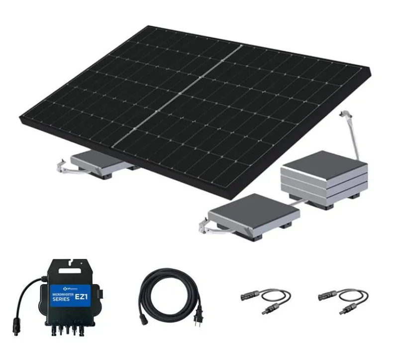 Zonnepaneel met stekker - Plug&Play - WiFi Monitoring - 440W
