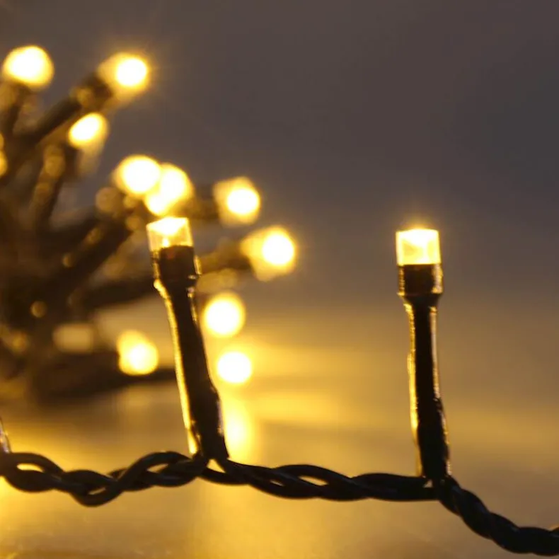 Lichtsnoer met 1.000 lampjes koper warm wit LED - 22,5m