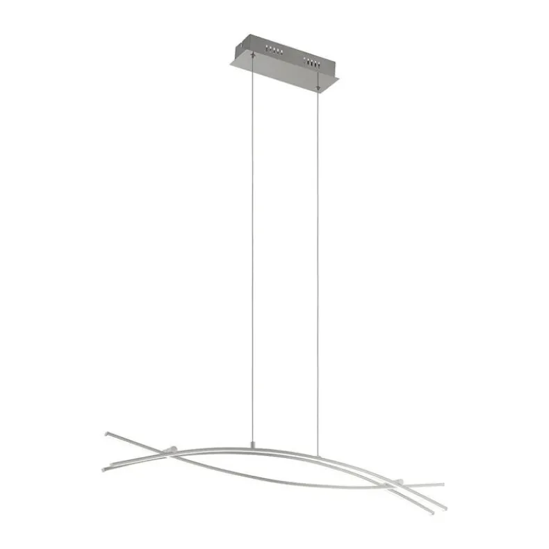 Hanglamp Nevado LED chroom / wit