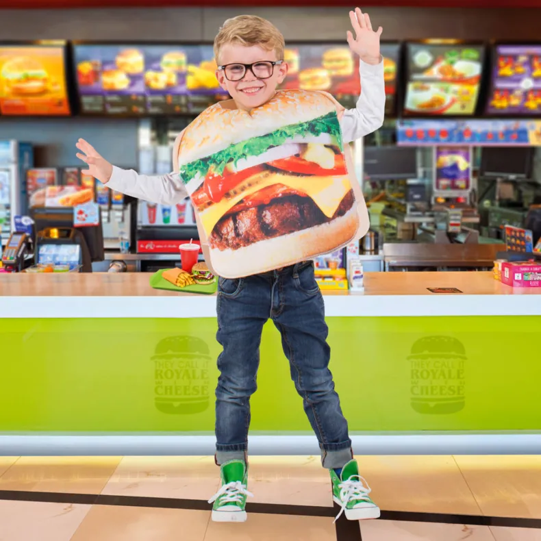 Kinderkostuum Hamburger Foam - One Size