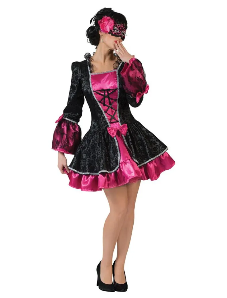 Kostuum Jurk Barok Vicky - Maat 32/34