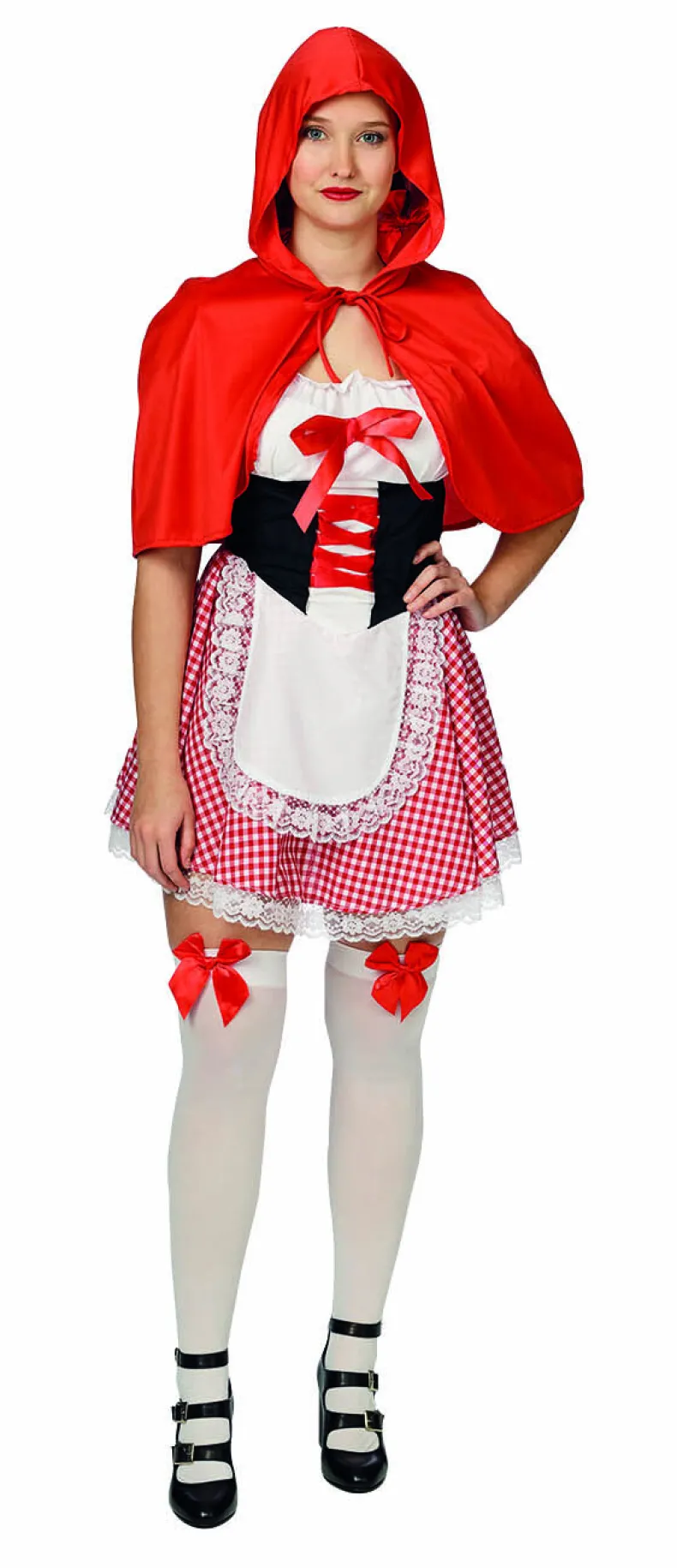 Kostuum Roodkapje - Maat 38