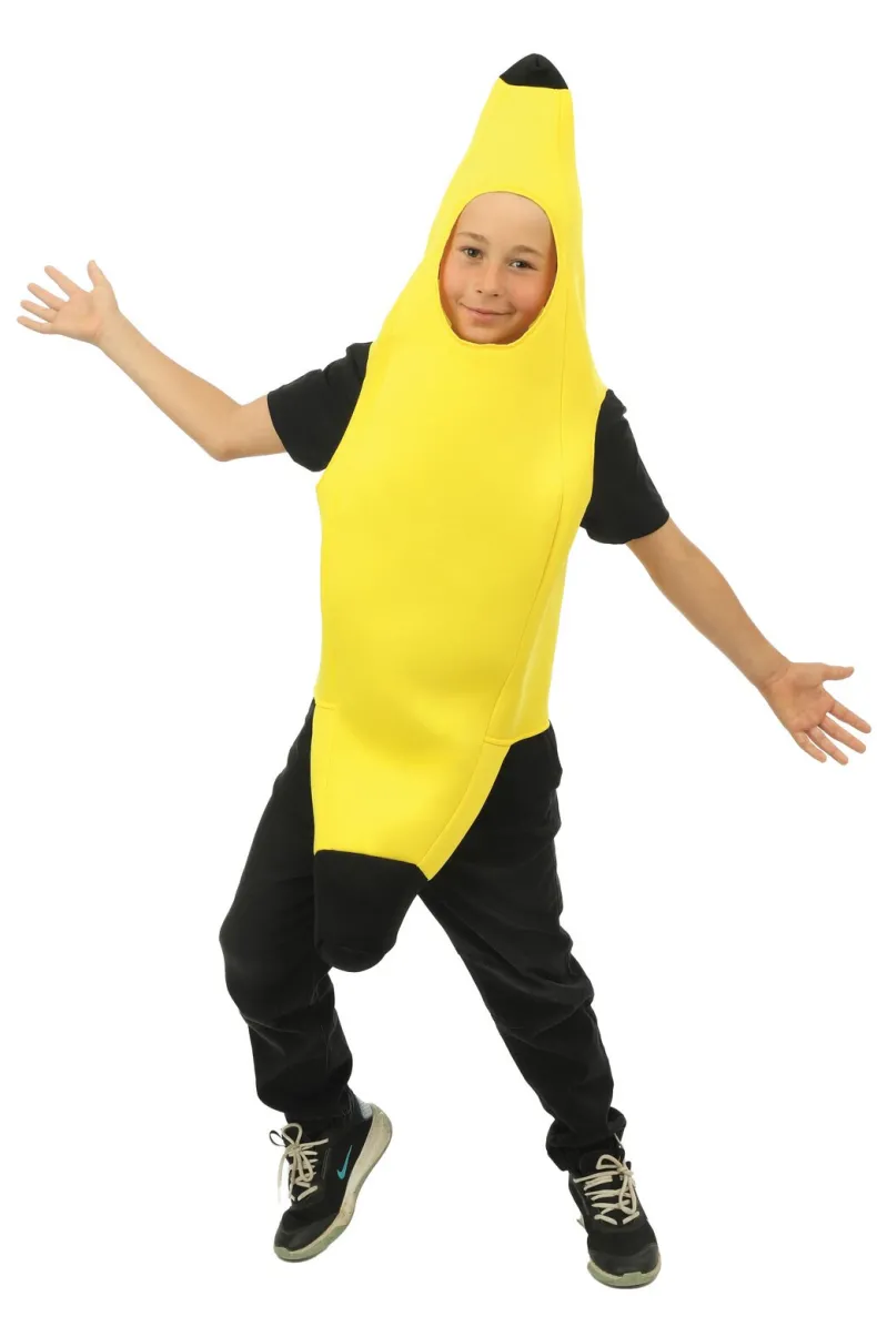 Kinderkostuum Banaan - Foam - One Size