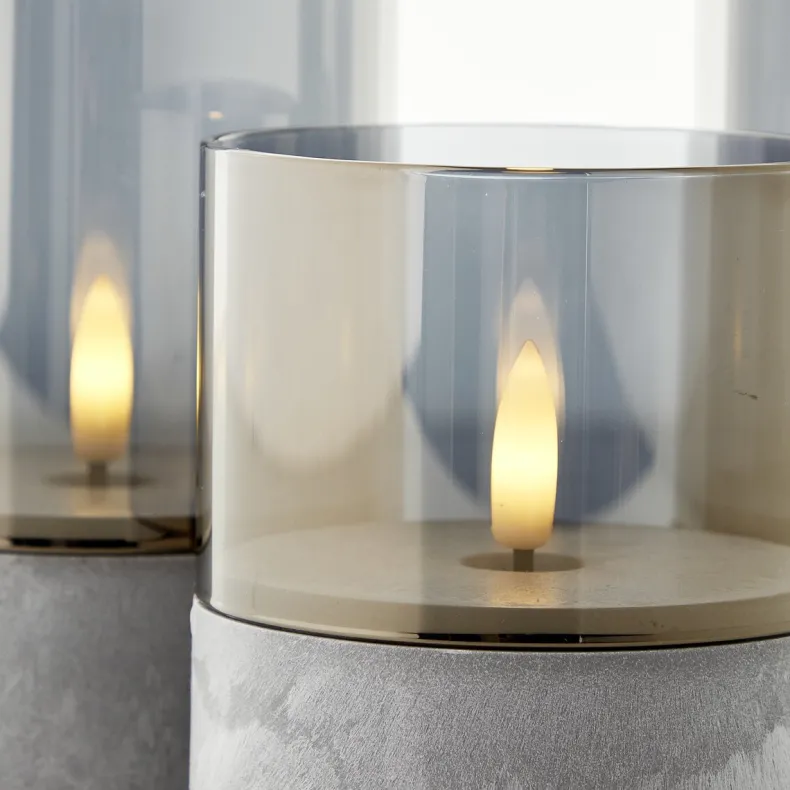 Brilliant Bougie tafellampen - set 3 stuks