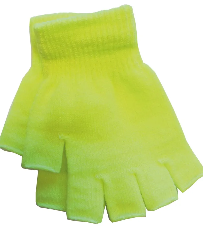 Fluo Handschoenen - Geel