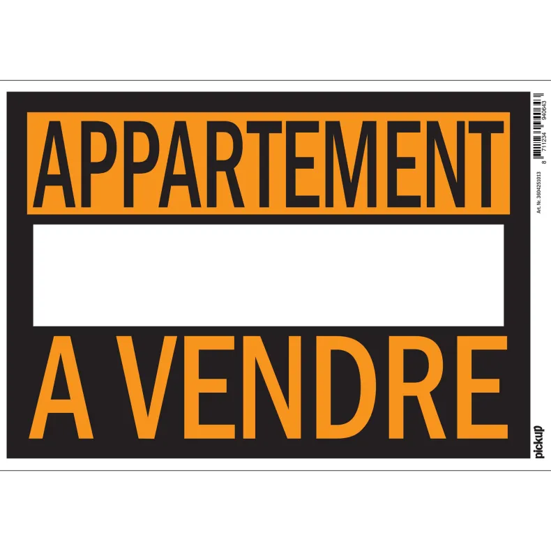 Pictogram appartement à vendre 23 x 33 cm