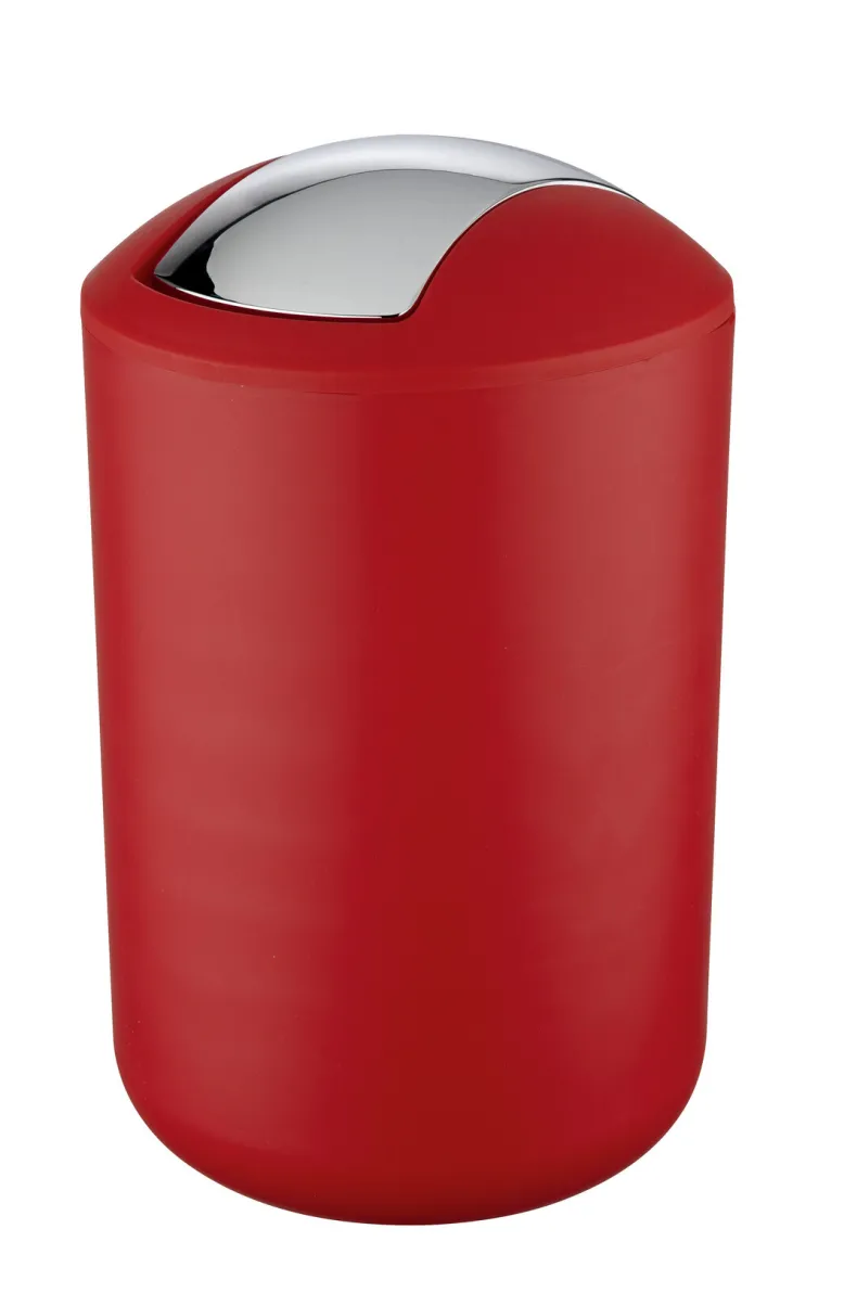 Afvalemmer Brasil rood 6,5 L