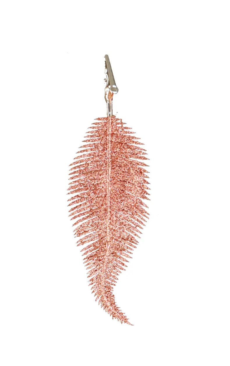 6x speld met pluim rose gold