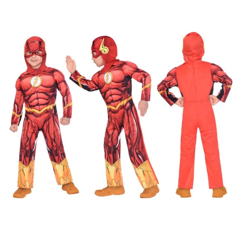 Kinderkostuum The Flash - 8-10 jaar