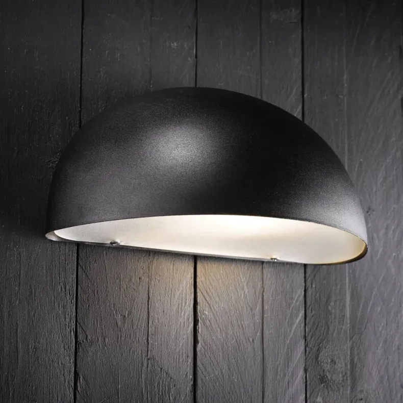 Scorpius maxi wandlamp outdoor E27 zwart