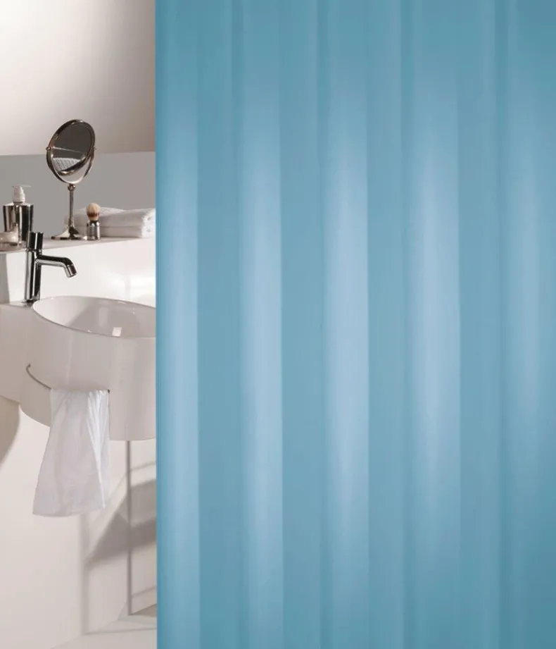 Douchegordijn Granada blauw 120 cm