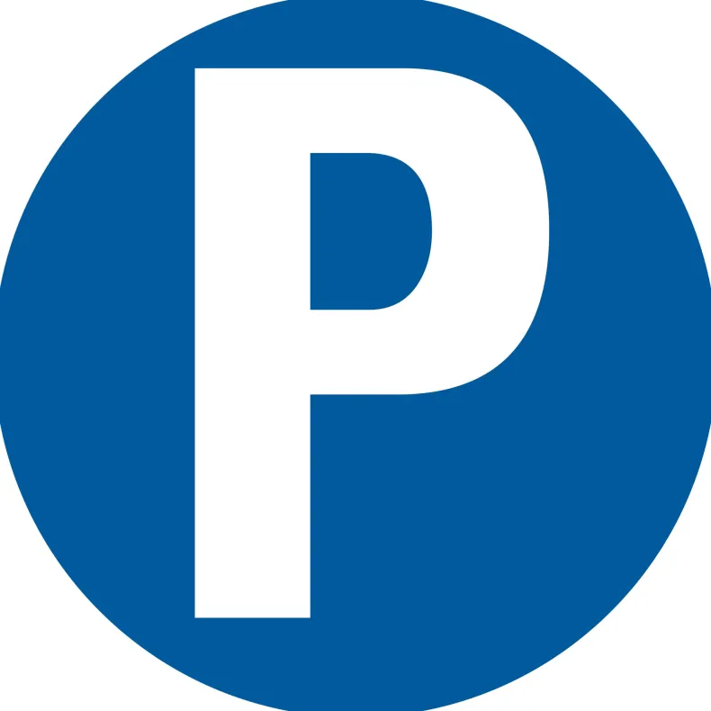 Pictogram parkeren P Ø 30 cm