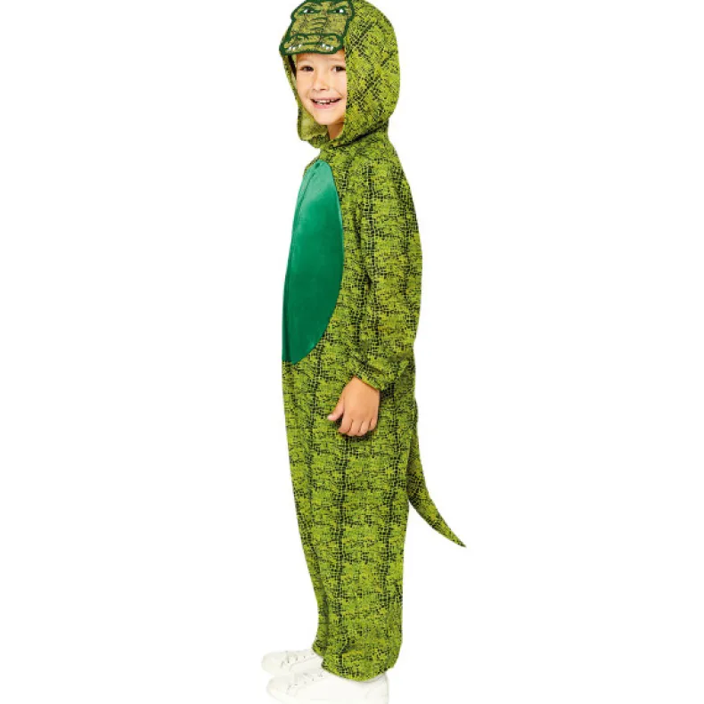 Krokodillenpak Onesie Kind - 3-4 jaar