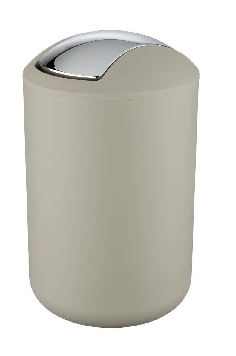 Afvalemmer Brasil taupe 6,5 L