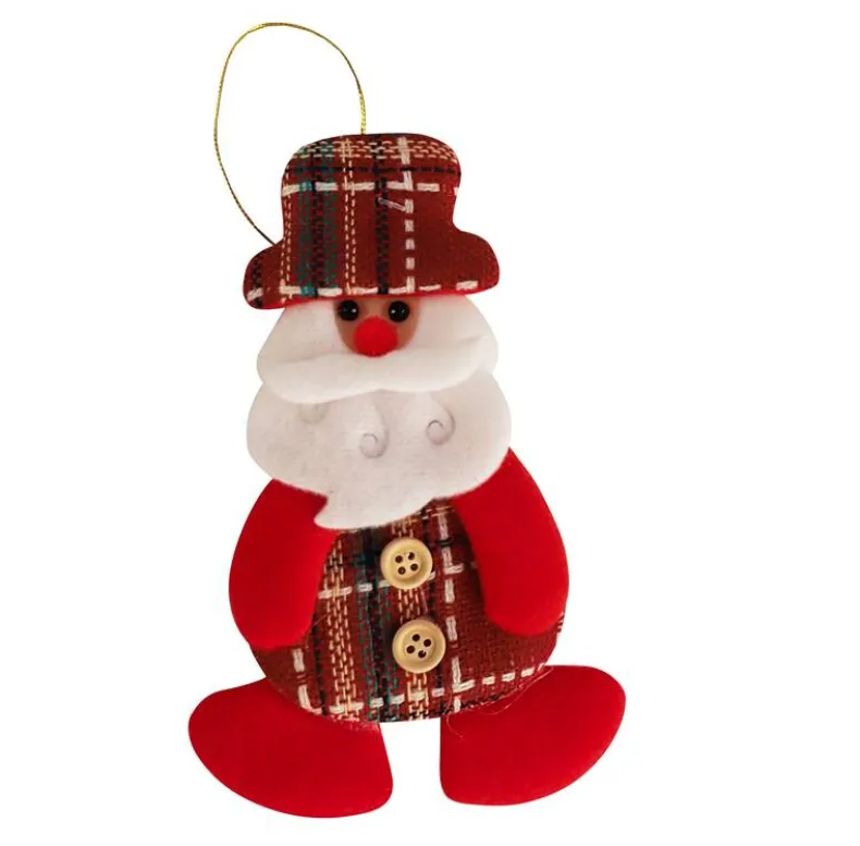 Kerstboomhanger popje ruit