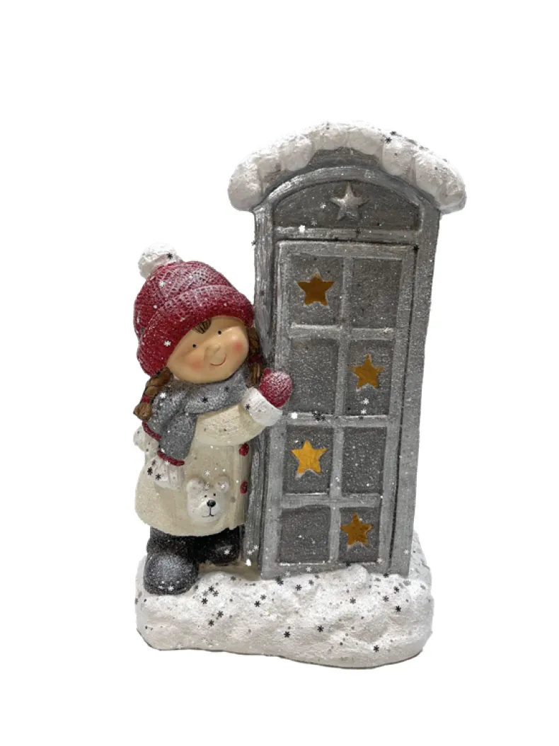 Wintermeisje Suze 40 cm