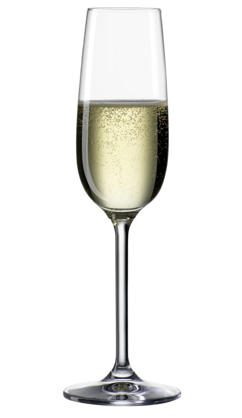 6 champagneglazen Clara