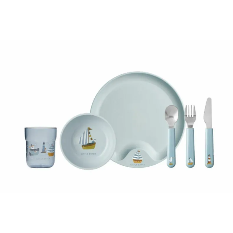 6 delig servies Sailors Bay