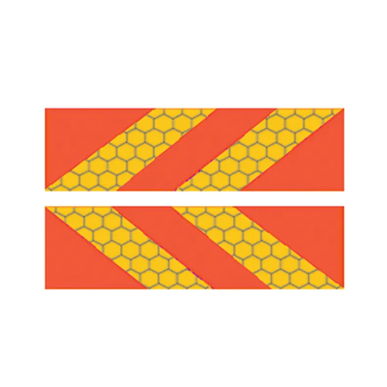 2 markeringsborden E3 vrachtwagen