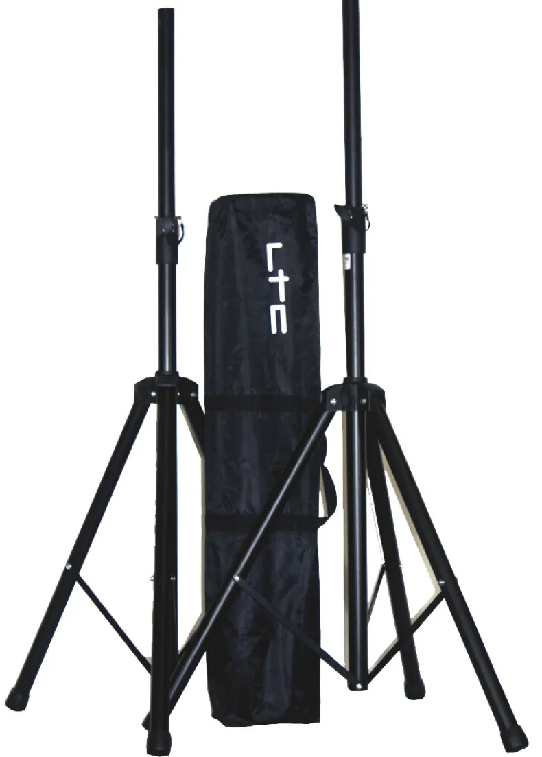 2 Speaker Stands With Bag