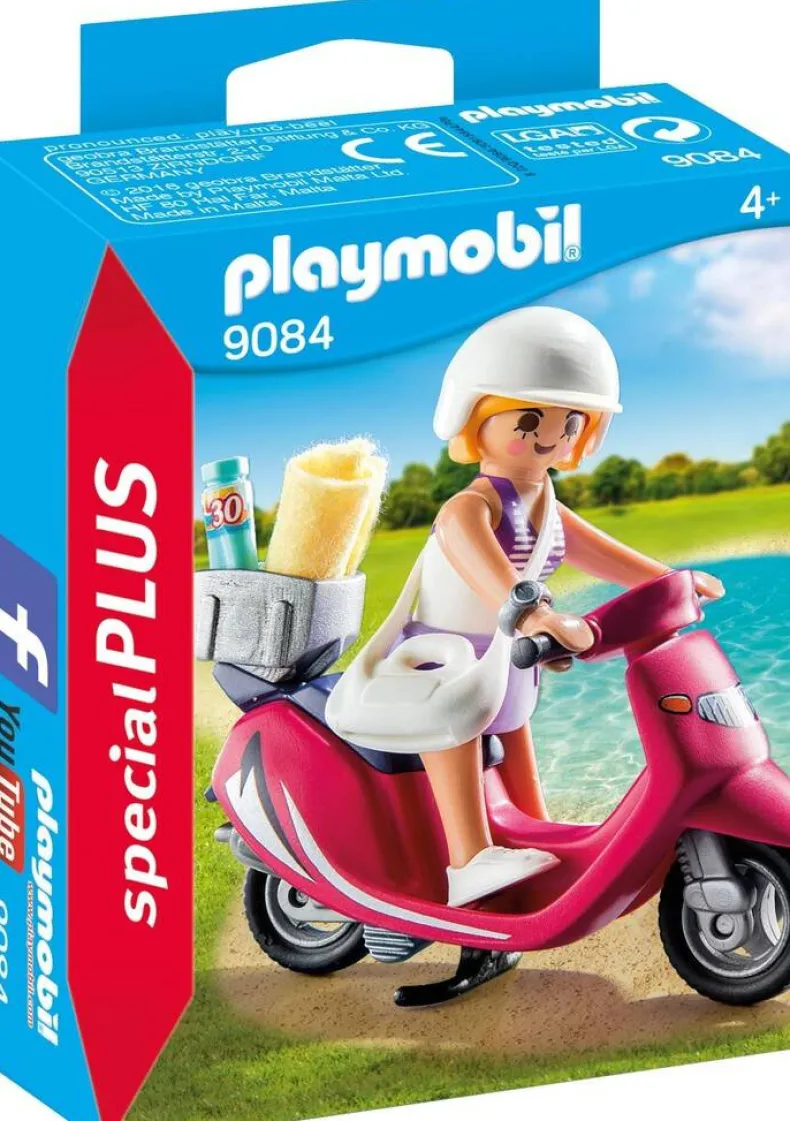 9084 Zomers Meisje Scooter
