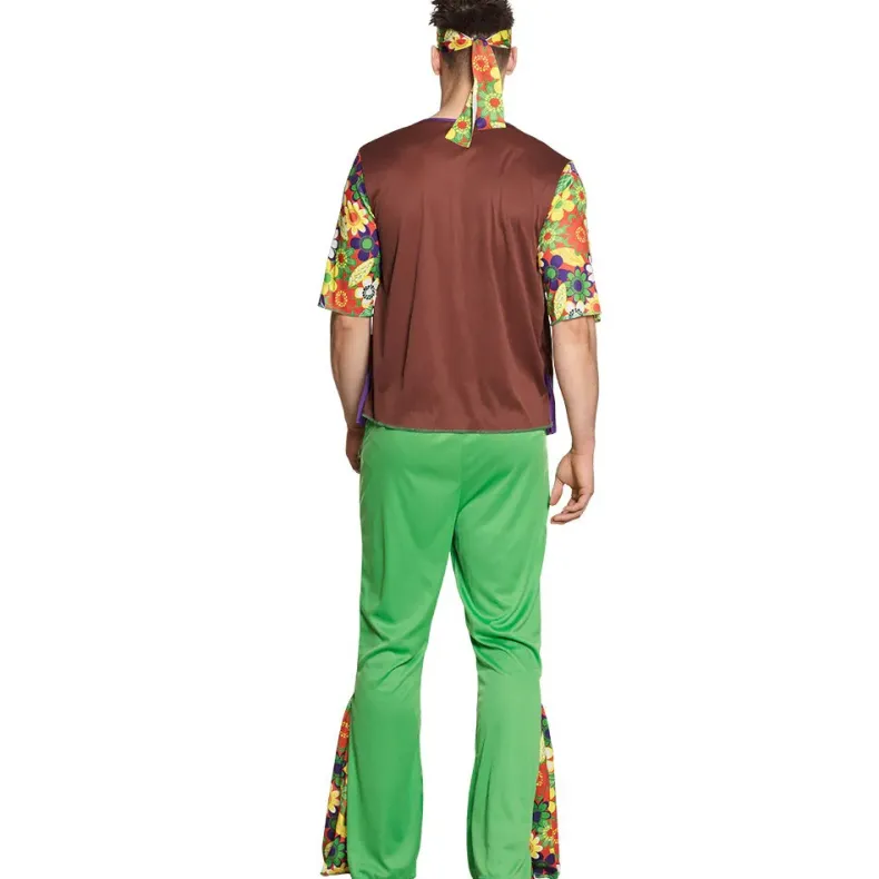Kostuum Woodstock Hippie Man - M/L