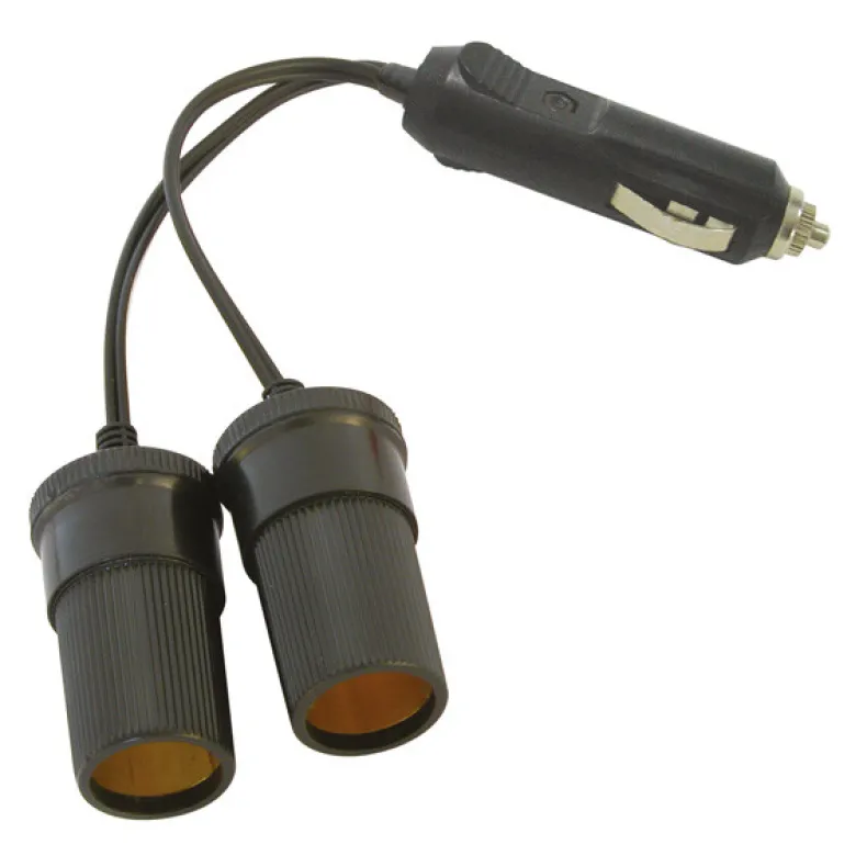 Aanstekerplug twinplug 12 V