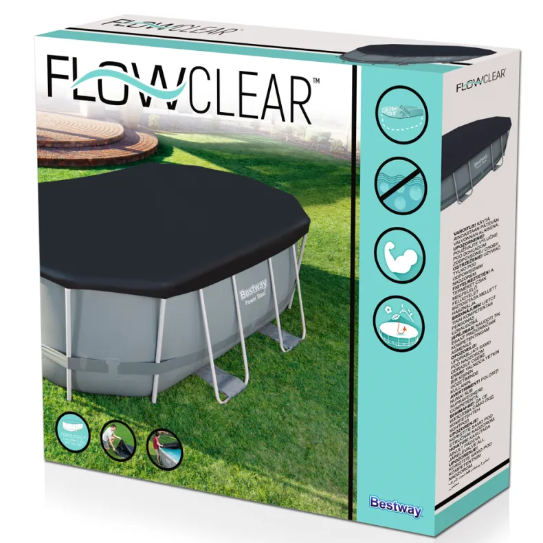 Afdekzeil 424x250 cm (ovaal zwembad)