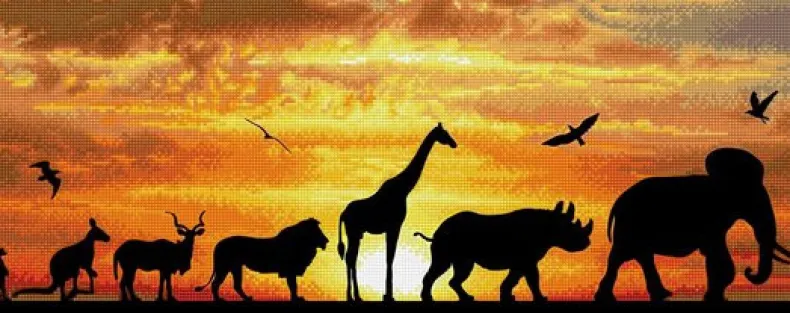 African Sky Diamond Dotz