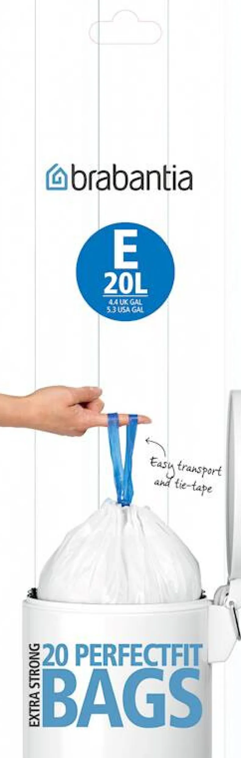 Afvalzak 20 L string 20 stuks