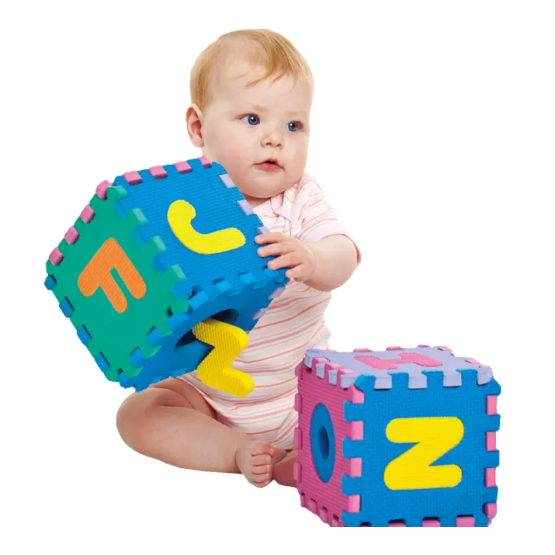 Alfabet mat 30x30x1,2 cm - 26 stuks