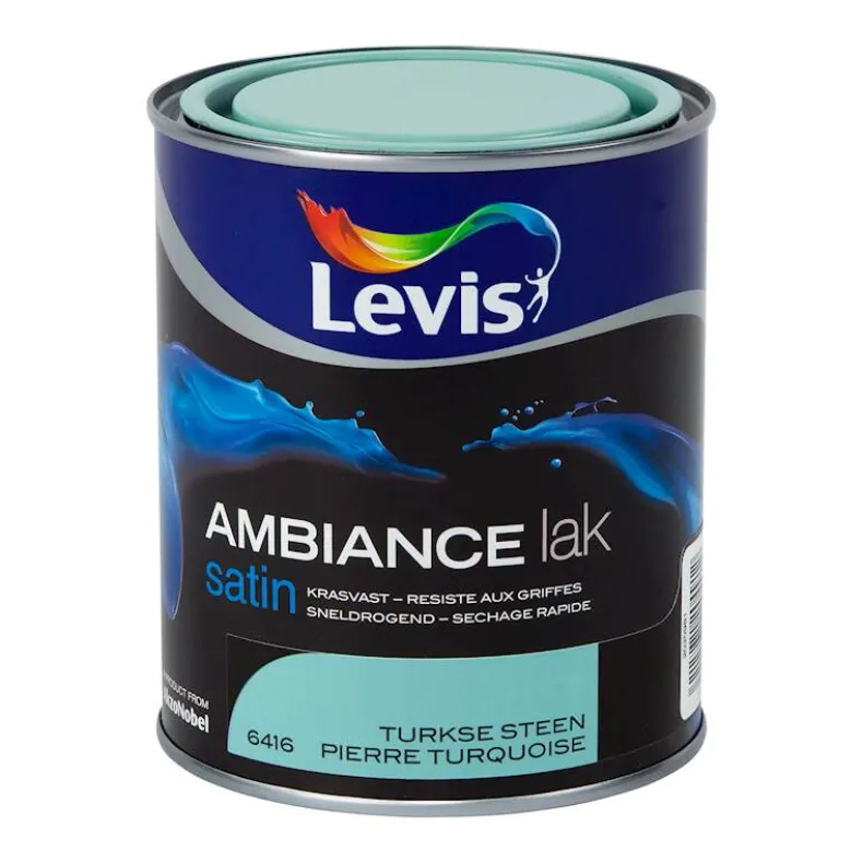 Ambiance lak satin turkse steen 750 ml