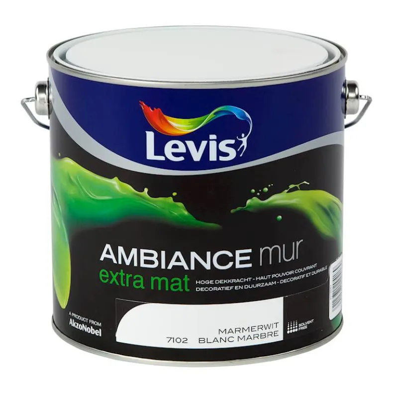 Ambiance mur extra mat marmerwit 2,5 L