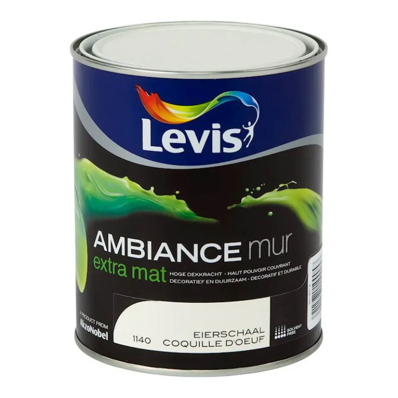 Ambiance mur mat eierschaal 1 L